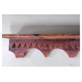 QUEBEC PINE CLOCK SHELF