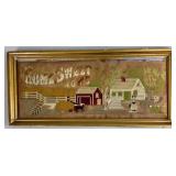 VICTORIAN HOME SWEET HOME NEEDLEPOINT