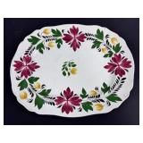 HAND PAINTED IRONSTONE PLATTER