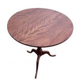 MARITIME FLAME BIRCH TILT TOP TABLE