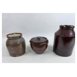 STONEWARE CROCKS