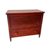 TRANSITIONAL BLANKET CHEST