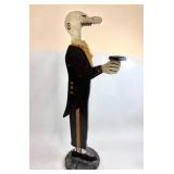 FOLK ART BUTLER STAND
