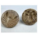 CARVED BUTTER STAMPS
