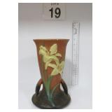 9' T Roseville Pottery Vase #136