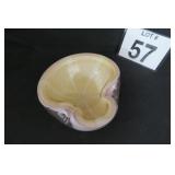 Alfredo Barbini Murano Seashell Bowl / Ashtray
