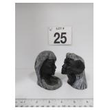 Hawaiian Black Coral Sculptures 4' Tall