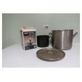 Stainless Pot, Enamel Pot & Lantern