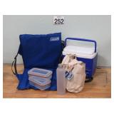 Igloo Cooler - Coleman Stadium Seat & Cooler Bag