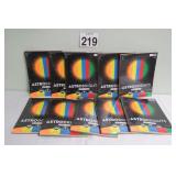 10 Packs of 100 Sheets Colored Paper