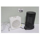 Pair Of Electric Space Heaters