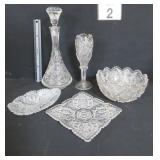 Cut Glass - Bowls - Tray & More