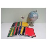 New Notebooks & Globe