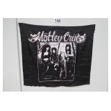 1989 Motley Cruie Silk Tapestry 39 x 44'