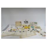 Vtg Postage Stamps On Envelopes
