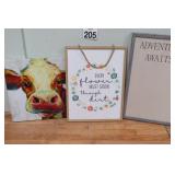 Wall Art & Pin Board