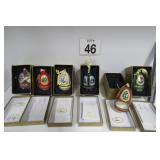 Set Of 6 Musical Ornaments - New