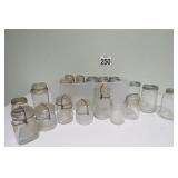 Canning Jars - w/ Vtg Wide Mouth & More