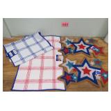 4 Patrotic Rugs - 2 Double Sided