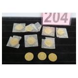 10 Presidential Coins