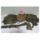 Vtg Military Backpacks