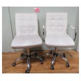 Pair Of Adjustable Office Chairs