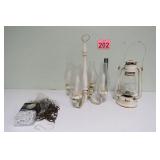 4 Candle Chandelier & Lanterns