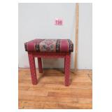 Padded Stool - Upholstered