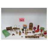 Wood Doll House Furniture & More
