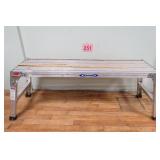 Werner Aluminum Work Platform 12x48x20'