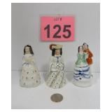 Vintage Staffordshire Pottery Figurines