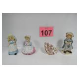 Vtg Lefton China Figurines