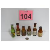 Unmatched Mini S&P Glass Beer Bottle Shakers