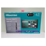 New Hisense 43' ROKU TV