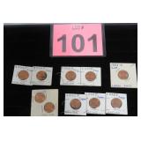 1982 Large & Small Date Pennies