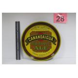 Vtg Beer Tray Canandaigua High Hopped Ale