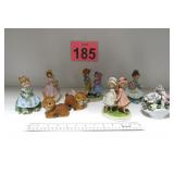Vtg Figurines w/ Lefton & More