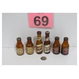 Mini Glass Beer Bottle S&P Shakers