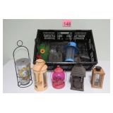 Crate Of Candle Lanterns