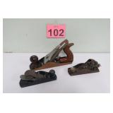 Vtg Wood Hand Planes