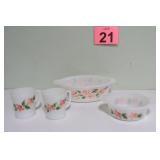 Vintage Fire King - Peach Blossom