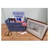 Treasure Bin - w/ Vtg Watch Parts, Books & More