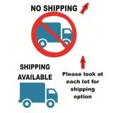 SHIPPING / NO SHIPPING
