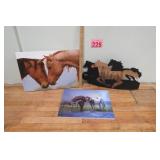 Horse Wall Hangings - w/ 3 in 1 3D Print