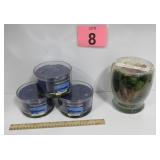 Yankee Candles - Midnight Cove & Potpourri Jar