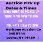 H.A.C. Cato Estate Auction 4-15-26