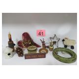 Group Of Primitive Decor