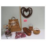 Baskets, Heart Double Wreath & More