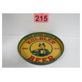 Kuebler Beer Easton, PA 12' Metal Tray
