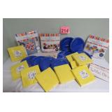 Party Lot 160 Plates, 200 Napkins & Balloon Kits